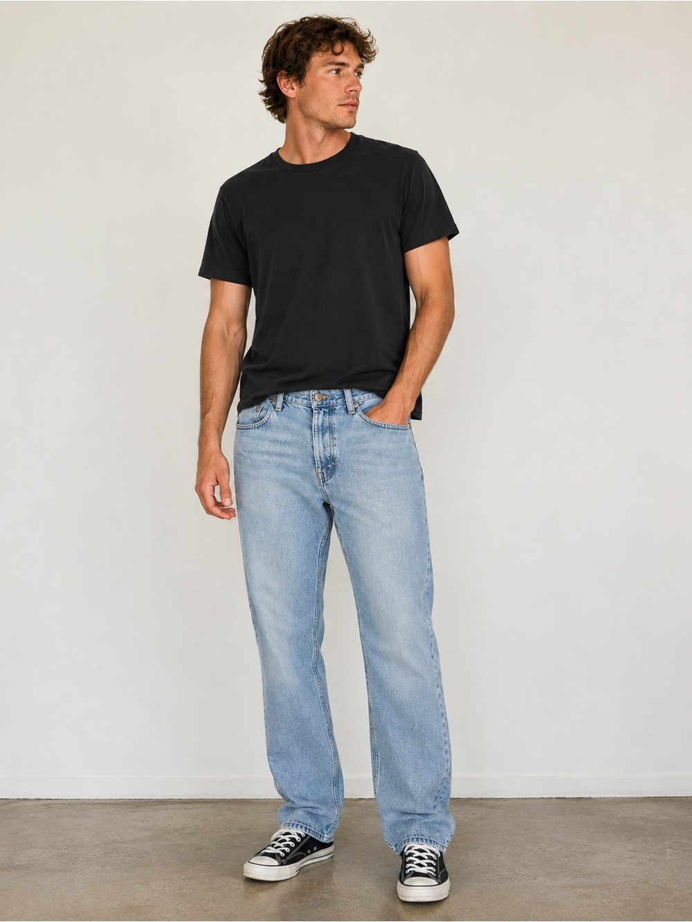 Vintage Silver Jeans Made in Canada Men's Light Blue Bootcut 32 x 33